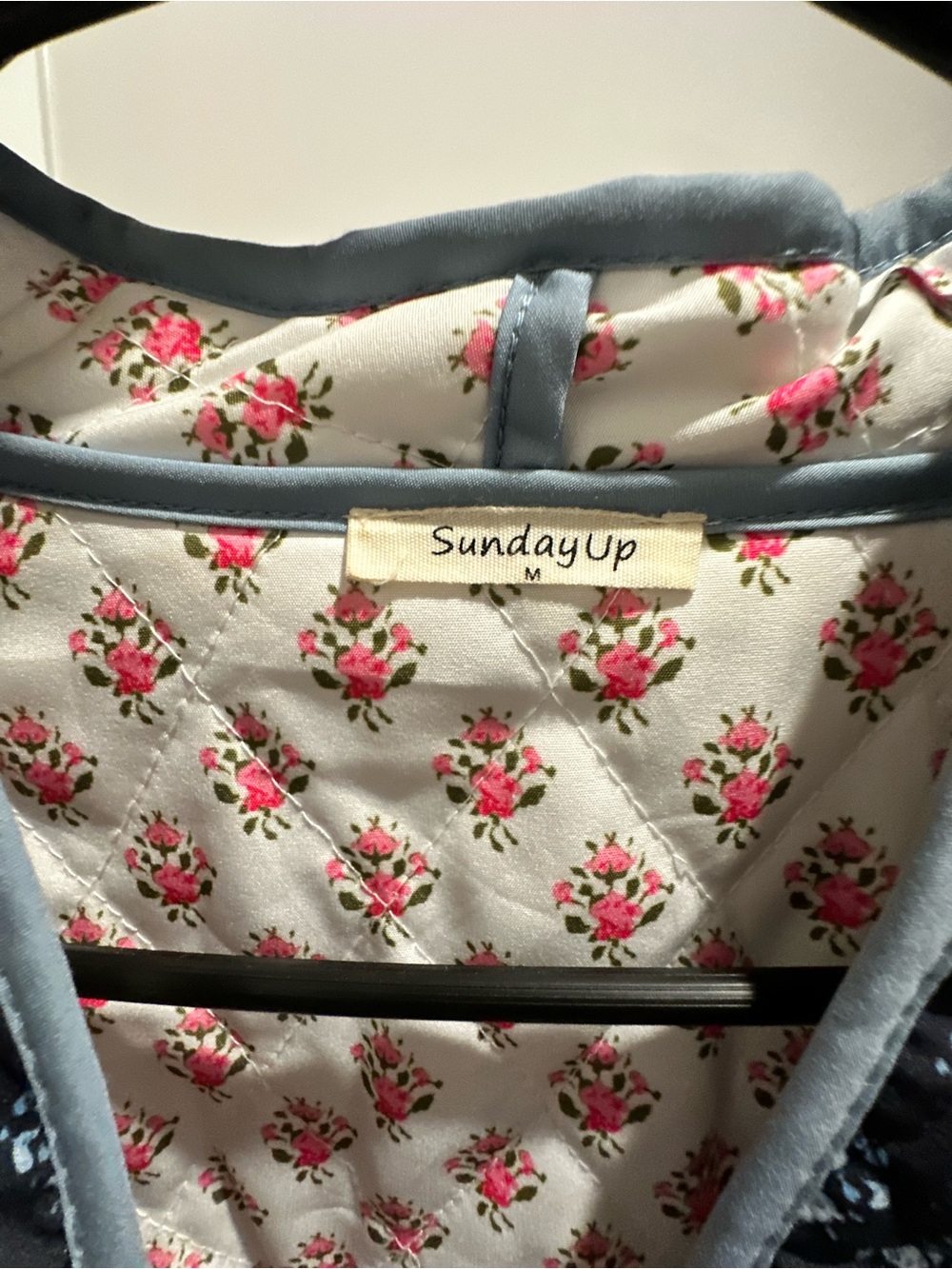 Sunday REVERSIBLE Patterned Quilted Jacket - Picture 5 of 5